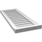 Ekena Millwork Vertical Surface Mount PVC Gable Vent w/ 2"W x 2"H , Brickmould Sill Frame, 14"W x 36"H GVPVE14X3603SN - alternate 4